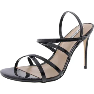 Tylah Womens Strappy Patent Heels