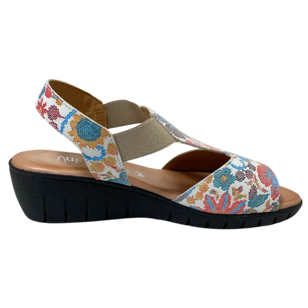 Valeria's Jerilyn Flores Azul Sandal (Women's)