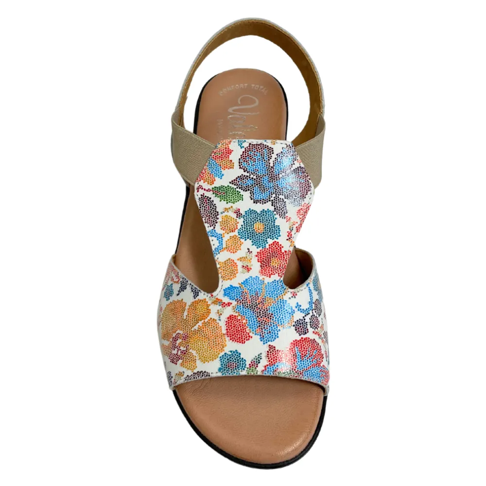 Valeria's Jerilyn Flores Azul Sandal (Women's)