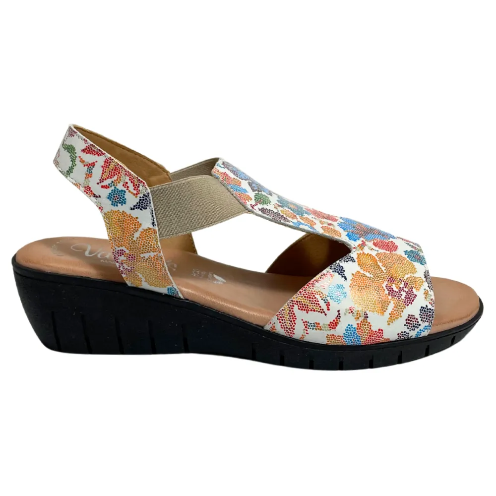 Valeria's Jerilyn Flores Azul Sandal (Women's)