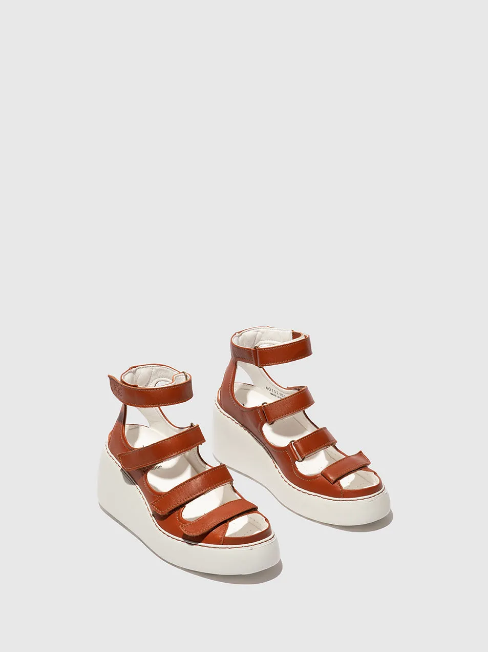 Velcro Sandals DROP521FLY BRICK