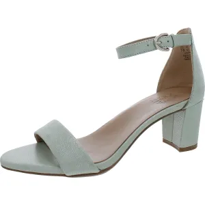 Vera Womens Buckle Ankle Strap Heel Sandals