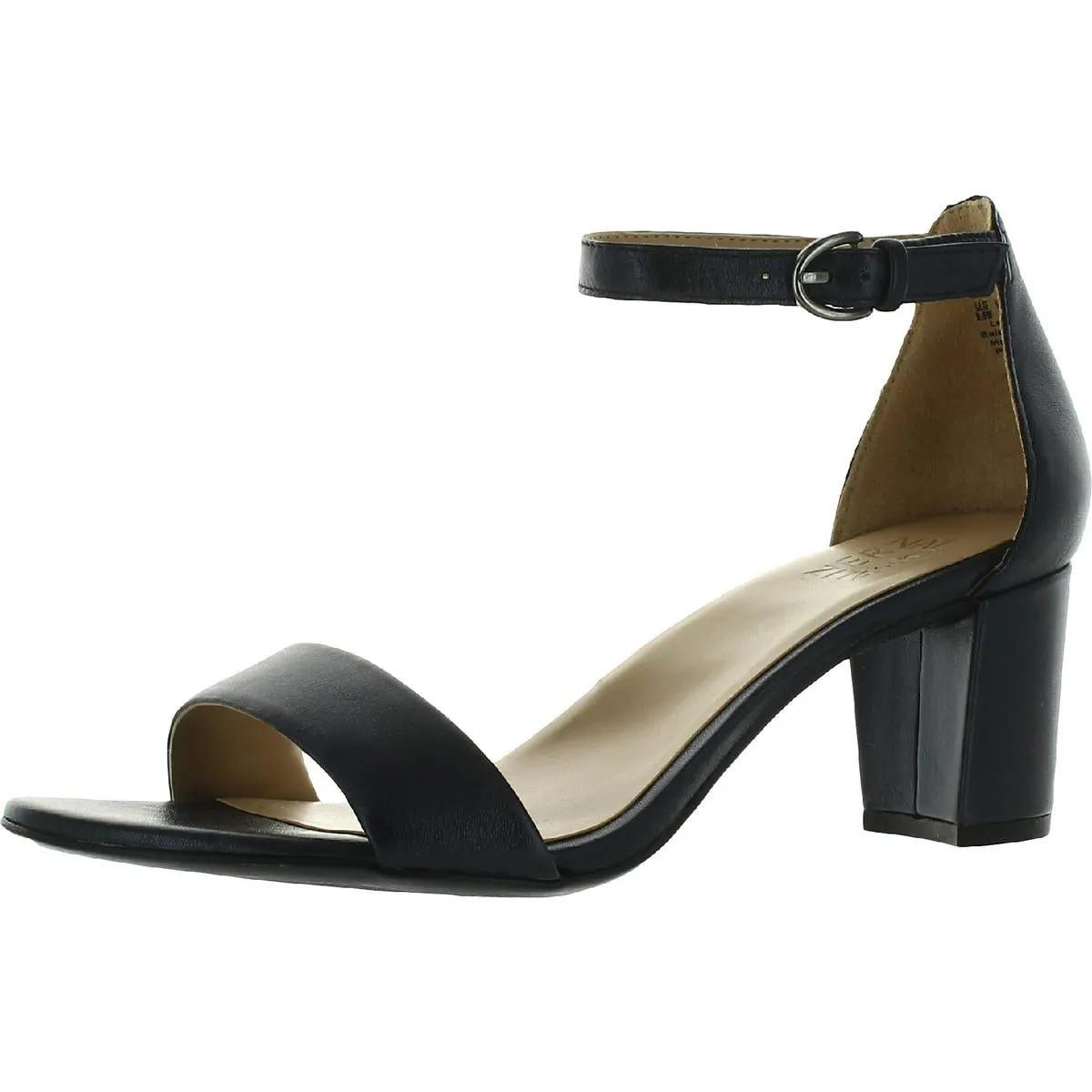 Vera Womens Buckle Ankle Strap Heel Sandals