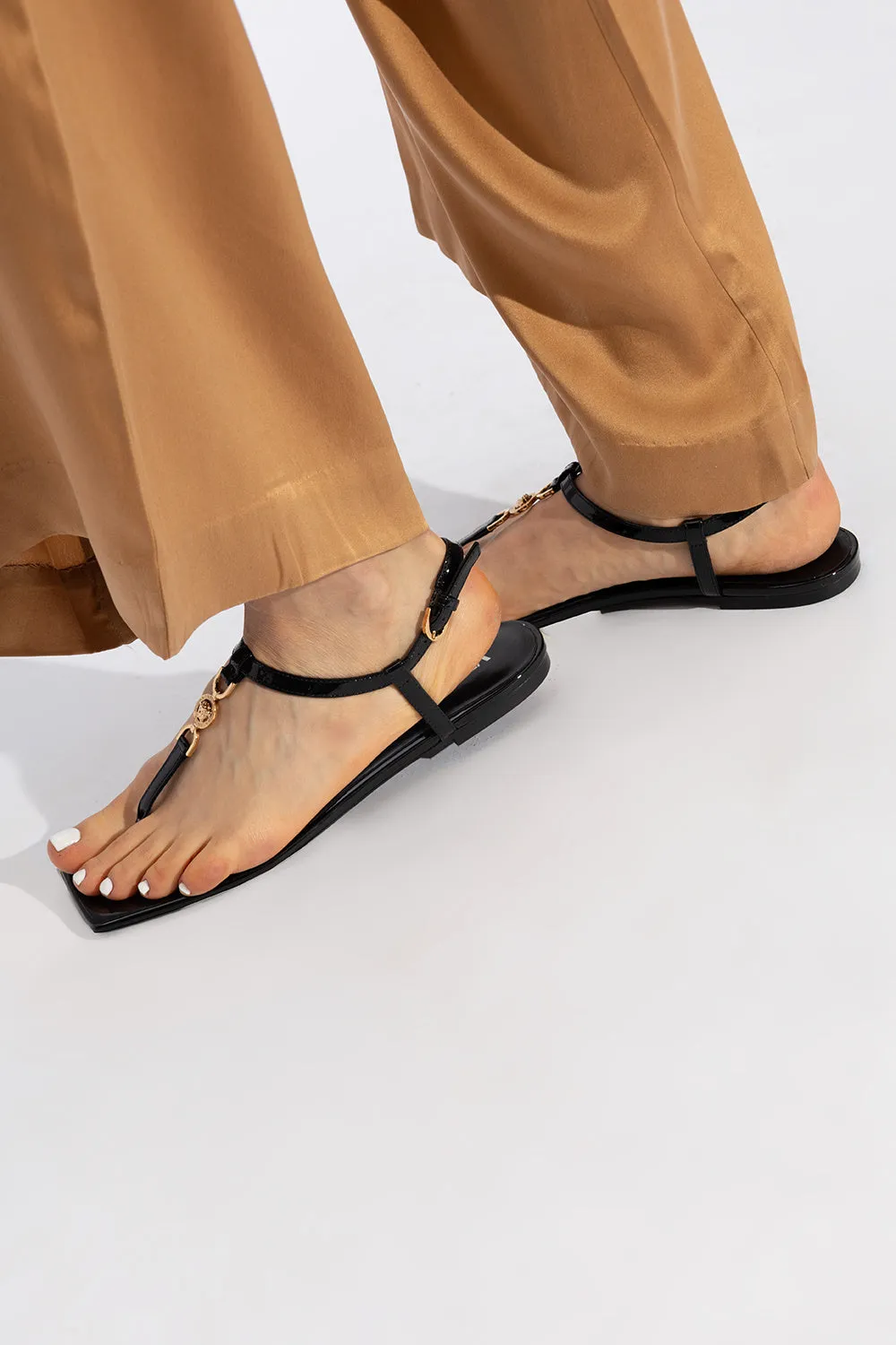 Versace Leather Sandals