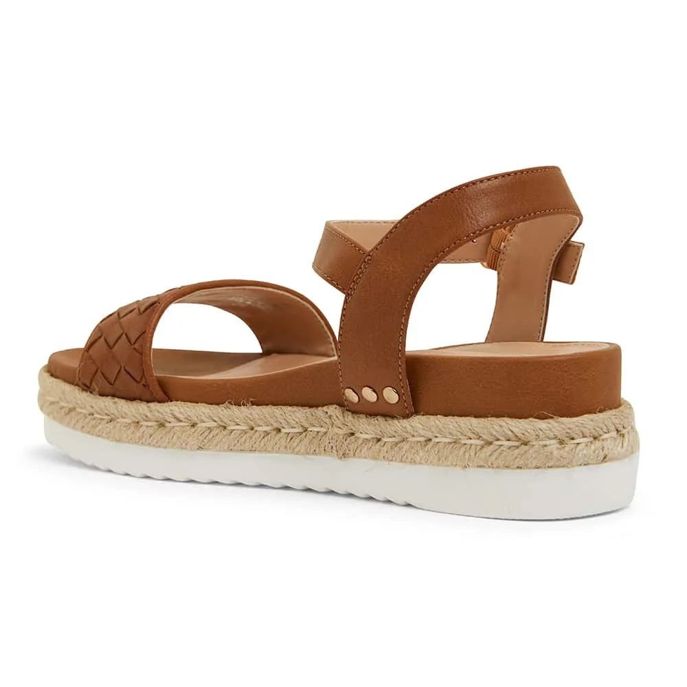 Wattle Espadrille in Tan Smooth