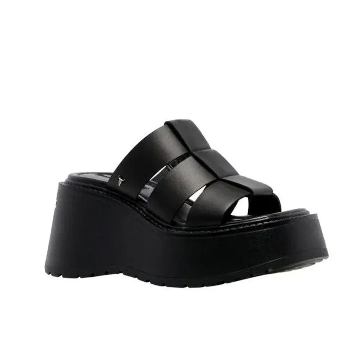 WINDSOR SMITH CAPRICORN BLACK SANDAL