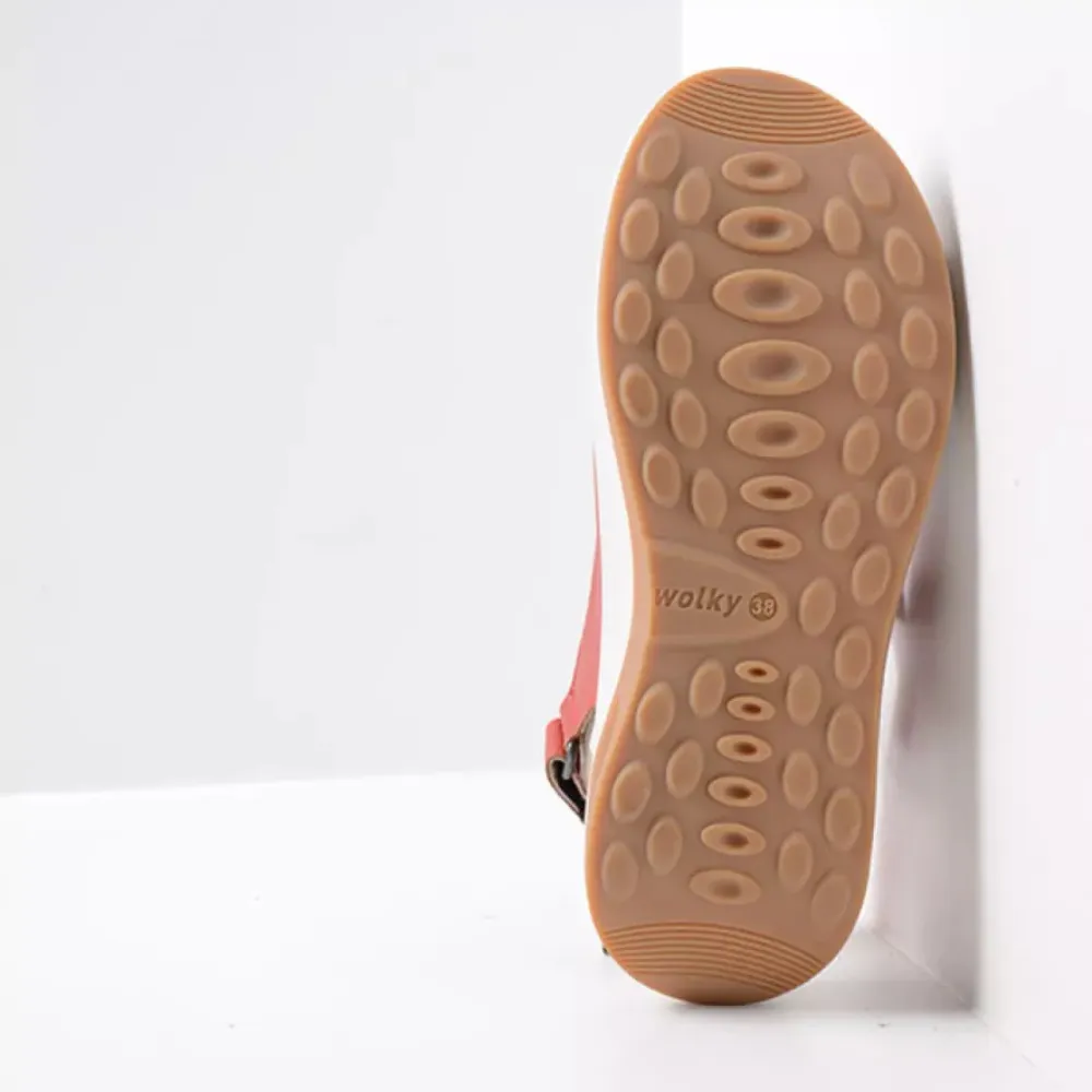 Wolky Adura Red Biocare Leather Sandal (Women's)