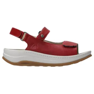 Wolky Adura Red Biocare Leather Sandal (Women's)