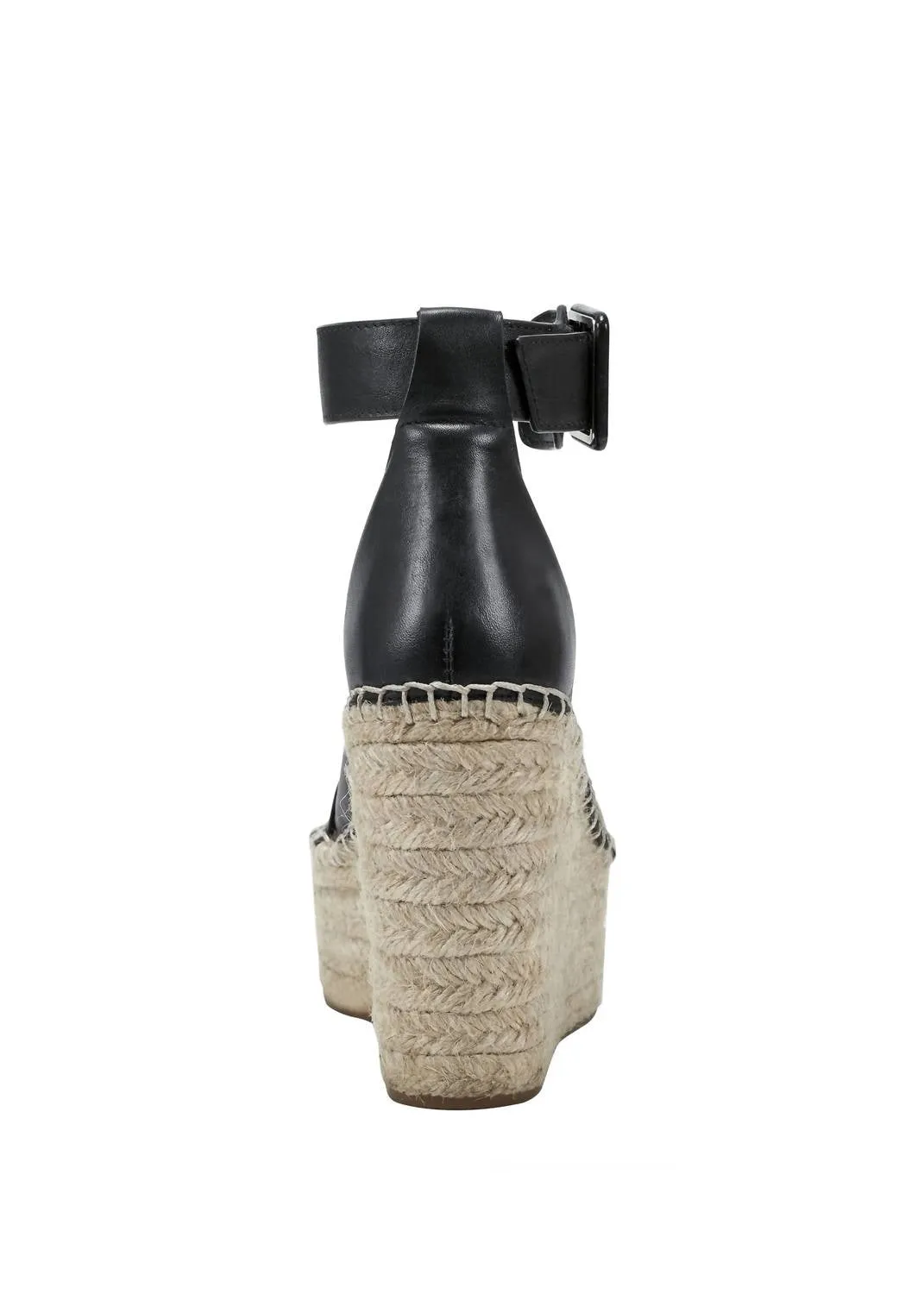 Women's Able Espadrille Wedge Sandals In Black