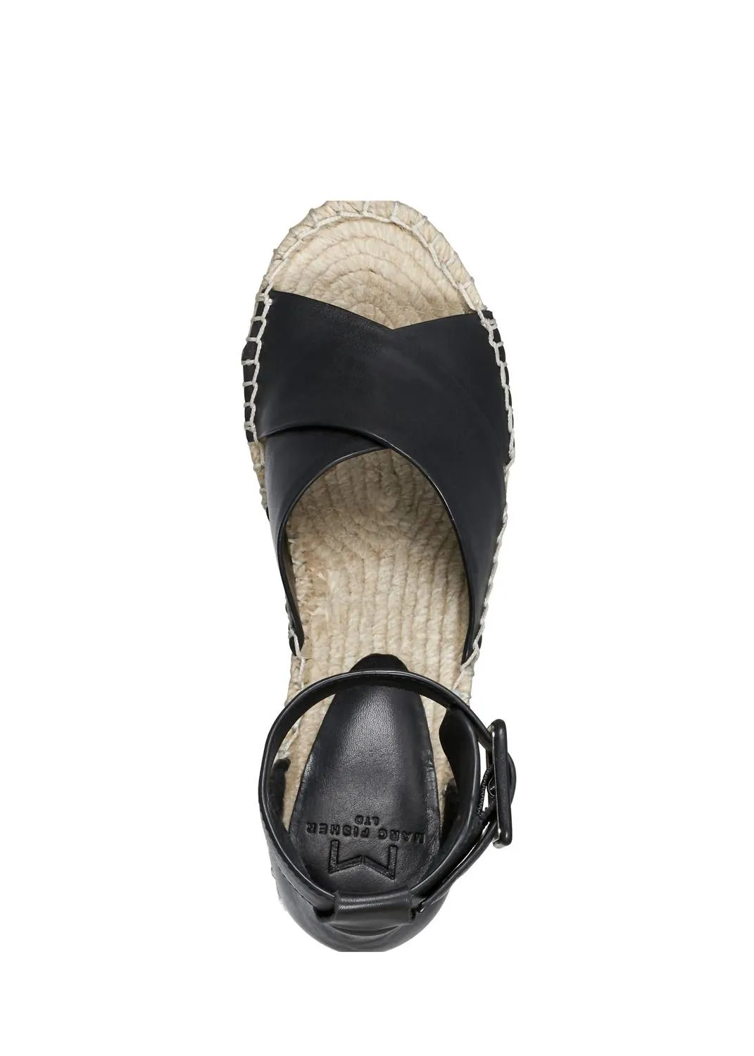 Women's Able Espadrille Wedge Sandals In Black