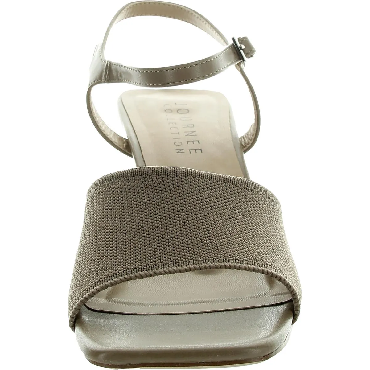 Womens Adjustable Knit Slingback Sandals