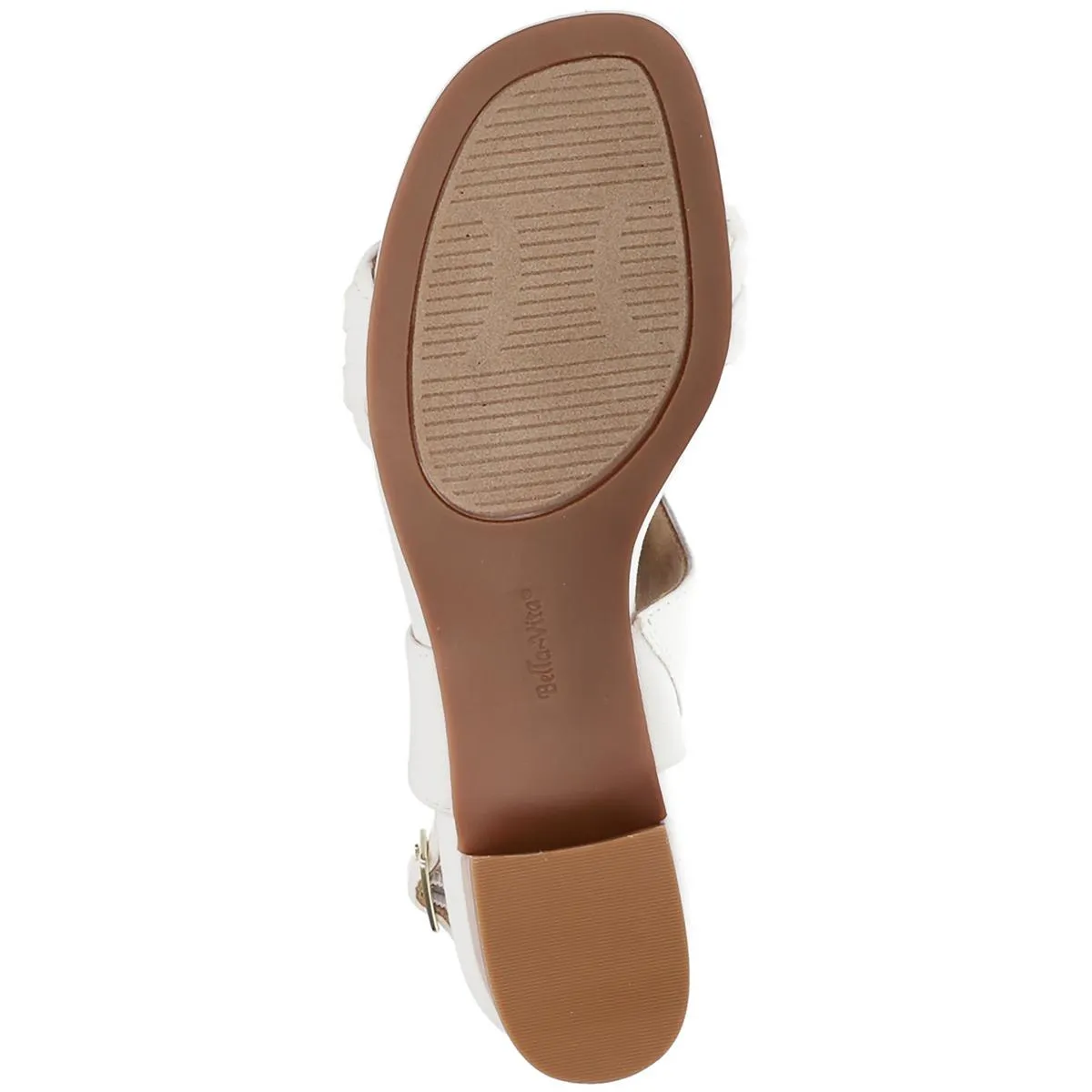 Womens Ankle Strap Block Heel Slingback Sandals
