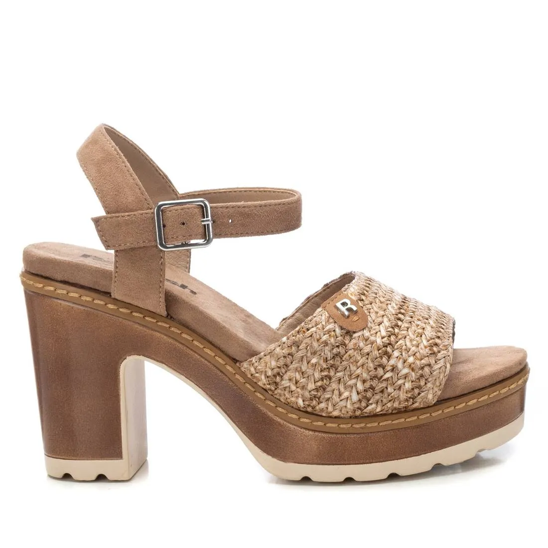 Women's Ankle Strap Heeled Sandals Refresh By Xti