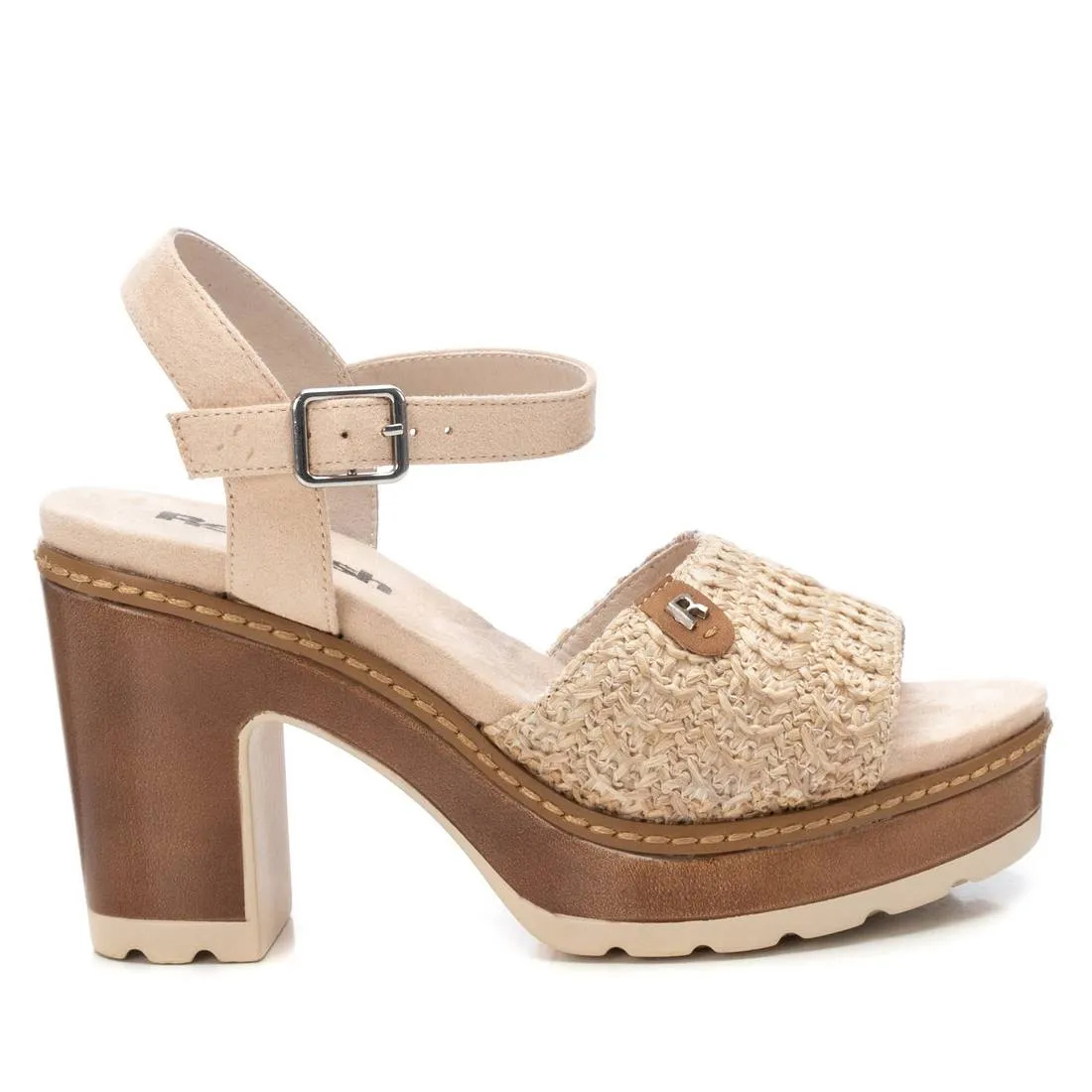 Women's Ankle Strap Heeled Sandals Refresh By Xti