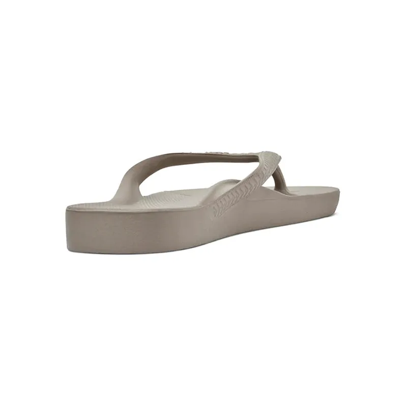 Women's Arch Support Flip Flop Taupe