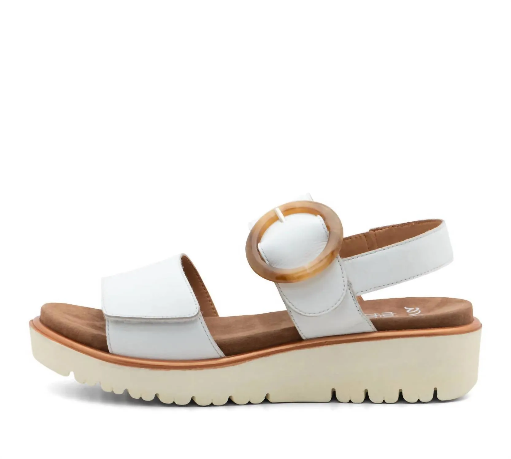 Women's Bridgeport Wedge Sandal In White