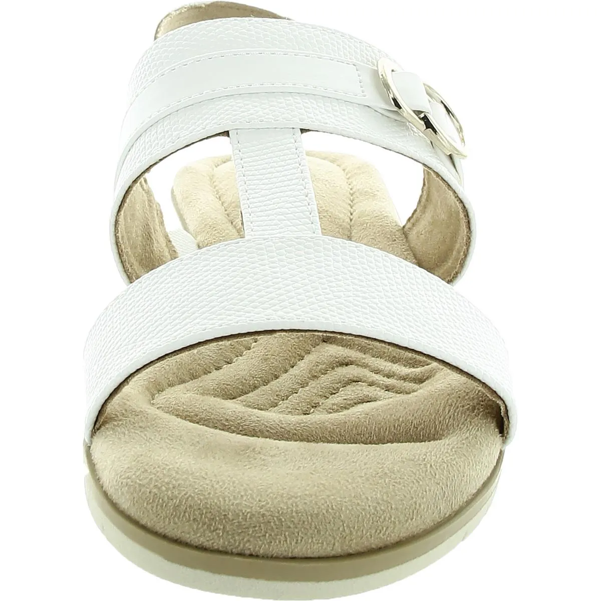 Womens Buckle Man Made Ankle Strap