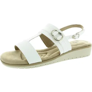 Womens Buckle Man Made Ankle Strap
