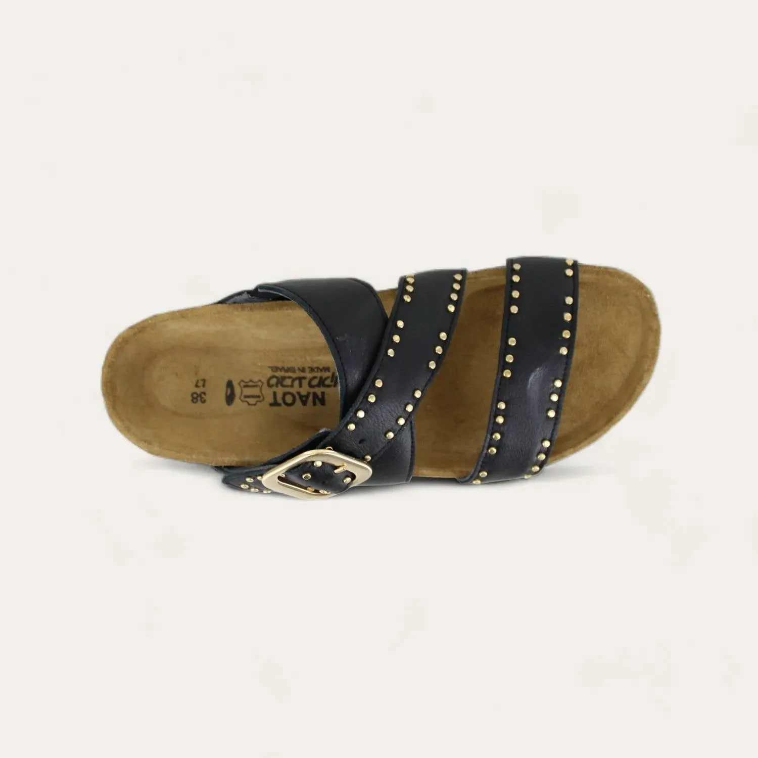 Women's Carolina Sandals In Soft Black