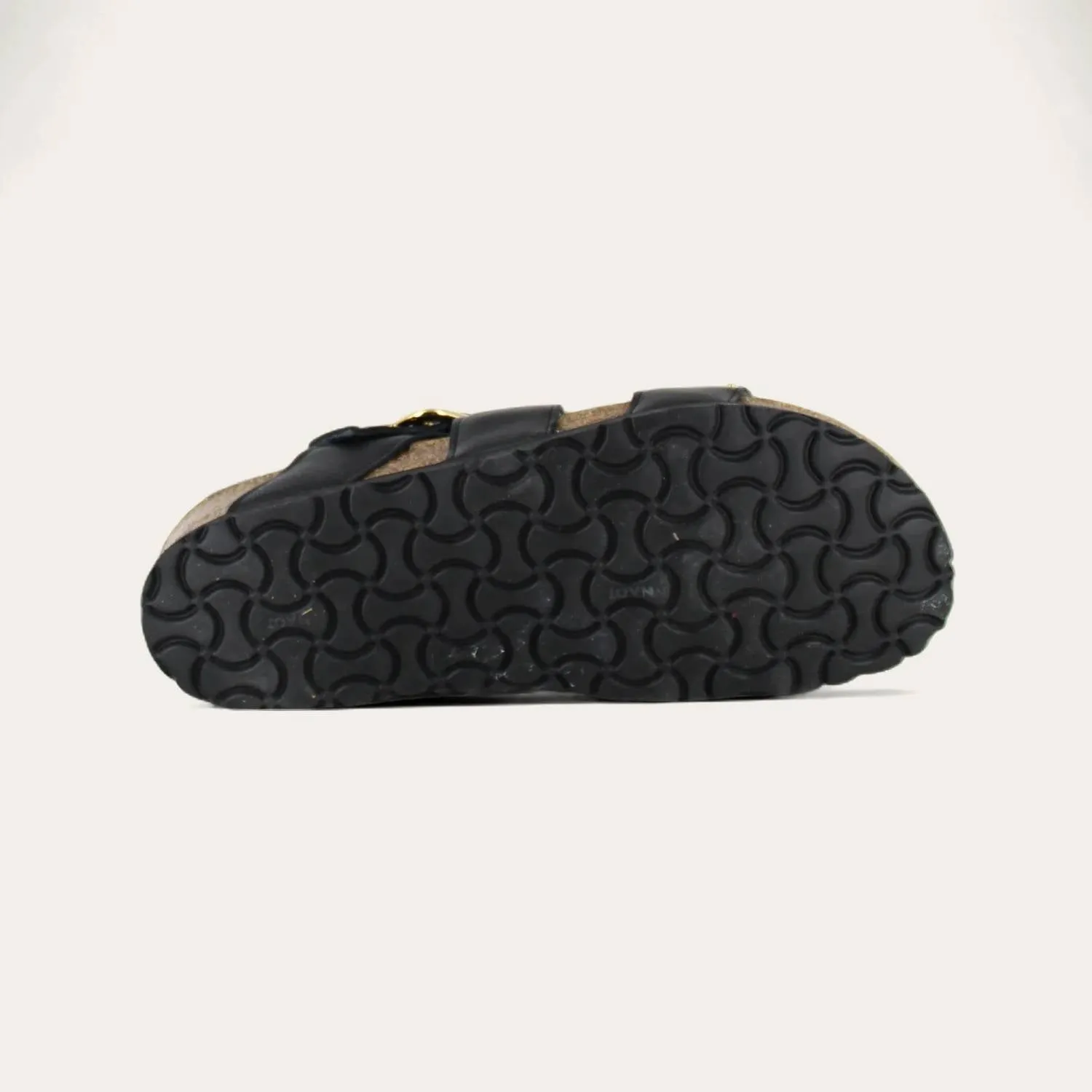 Women's Carolina Sandals In Soft Black