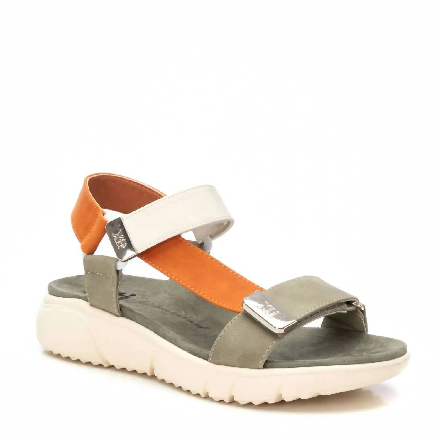 Women's Casual Sandals In Dark Green