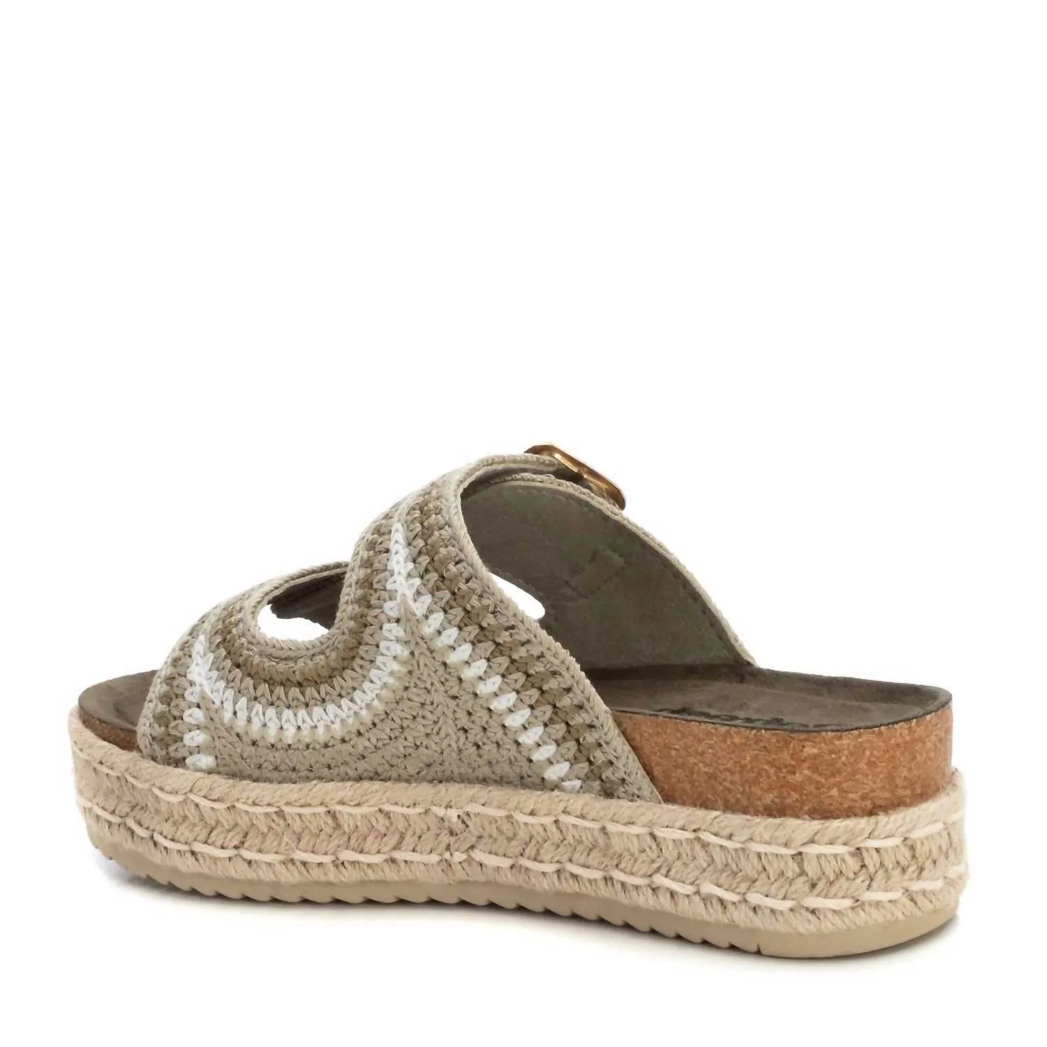 Women's Casual Sandals In Dark Green
