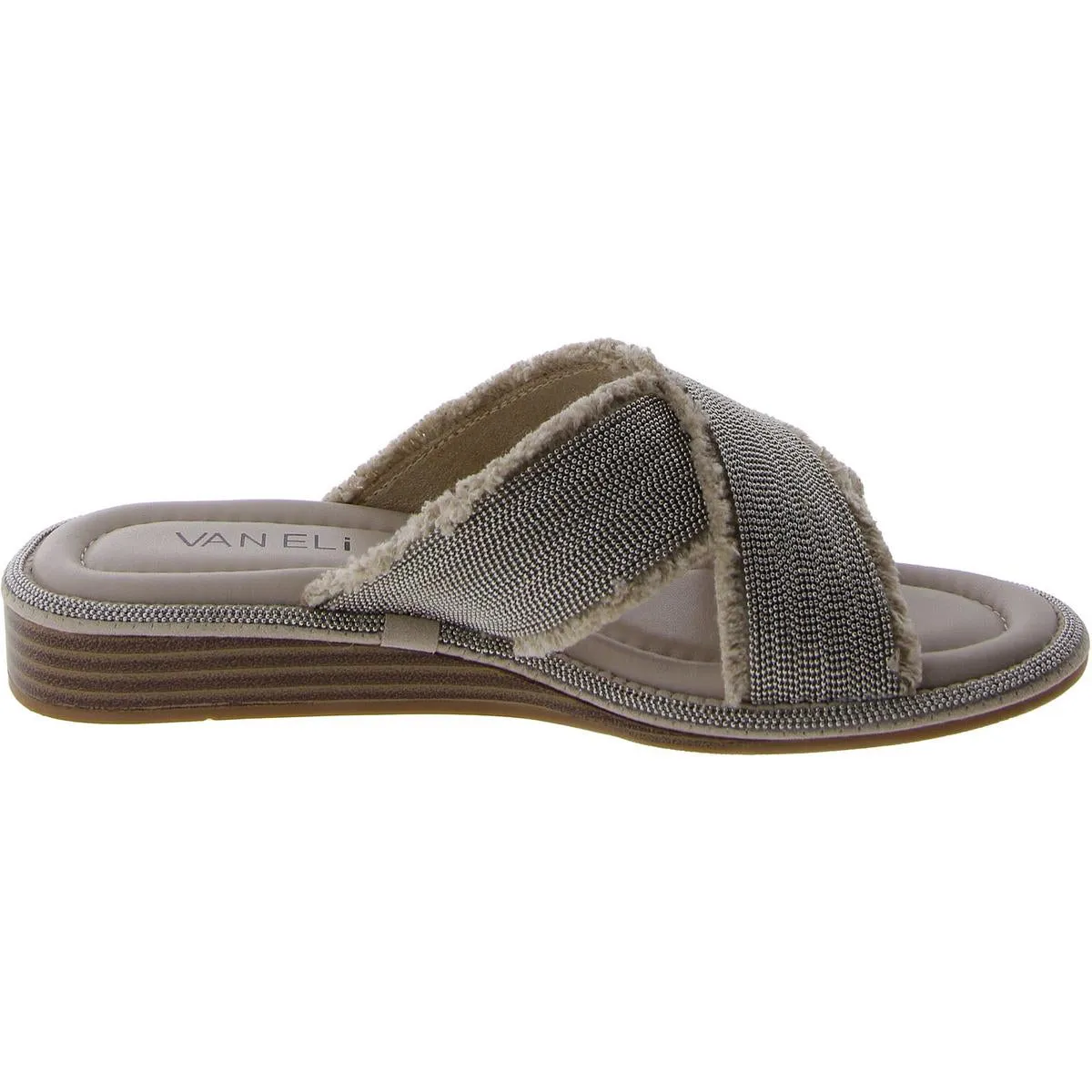 Womens Cavas Round toe Slide Sandals
