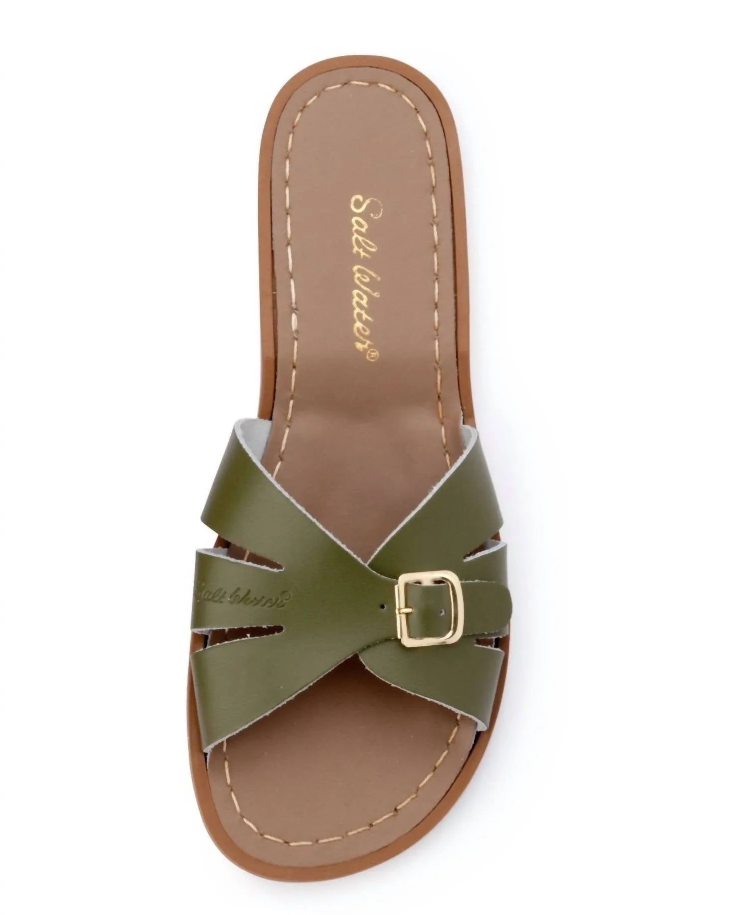 Women's Classic Slides Sandal In Olive