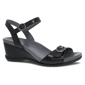 Women's Dansko Arielle Glazed Leather Sandal  Elegance & All-Day Comfort