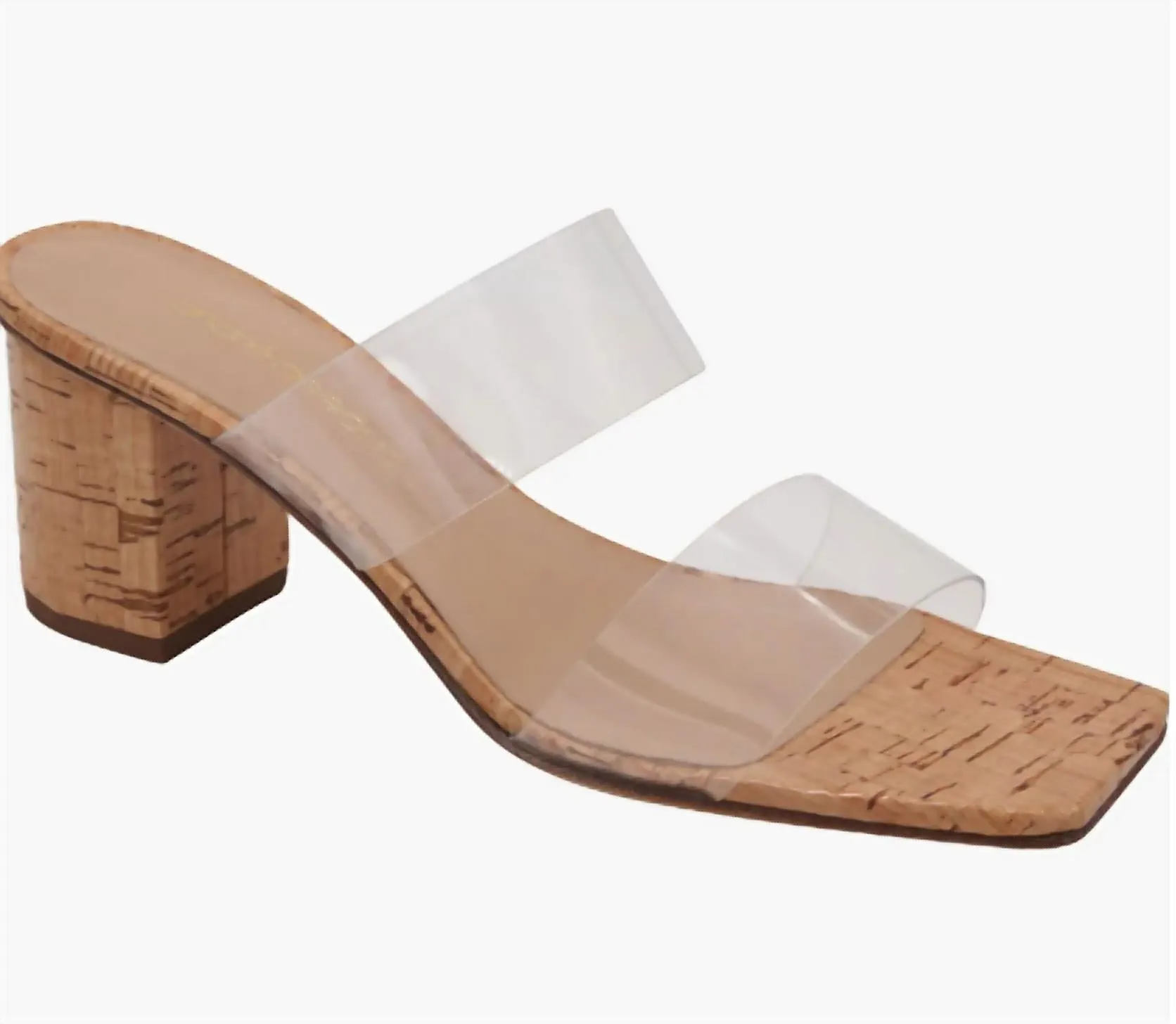 Women's Didi Clear Sandal In Brown