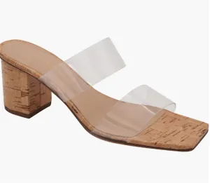 Women's Didi Clear Sandal In Brown