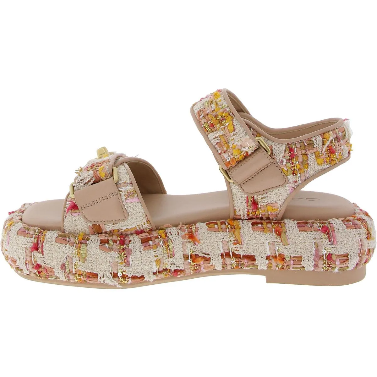 Womens Embellished Ankle Strap