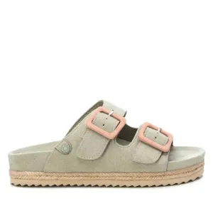 Women's Flat Sandals In Aqua