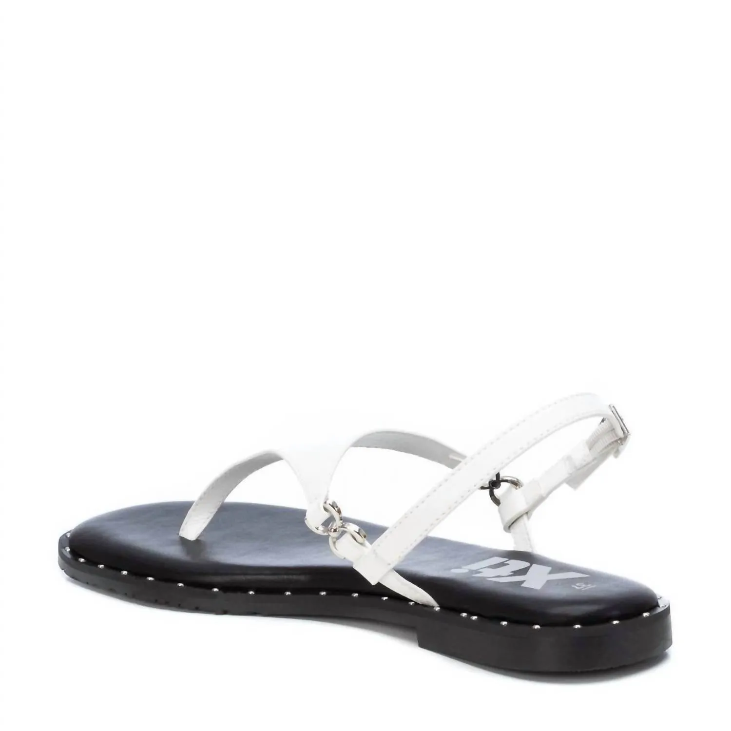 Women's Flat Sandals In White