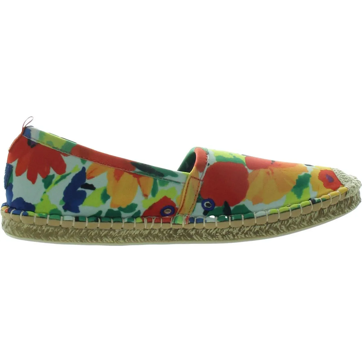Womens Floral Print Man Made Espadrilles