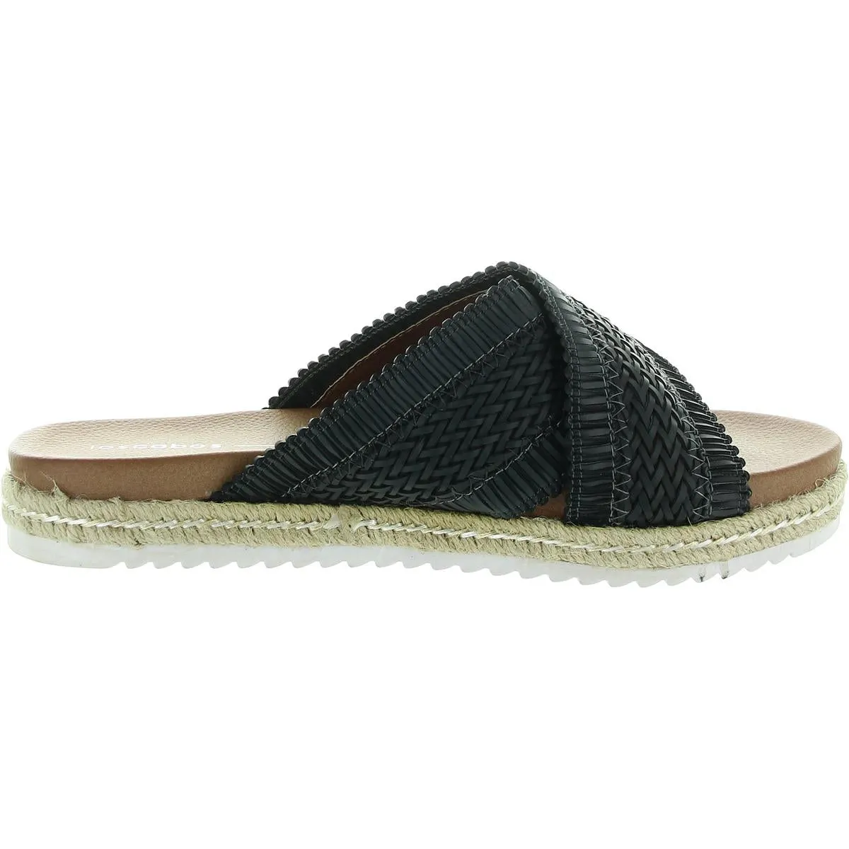 Womens Fringe Slide Sandals