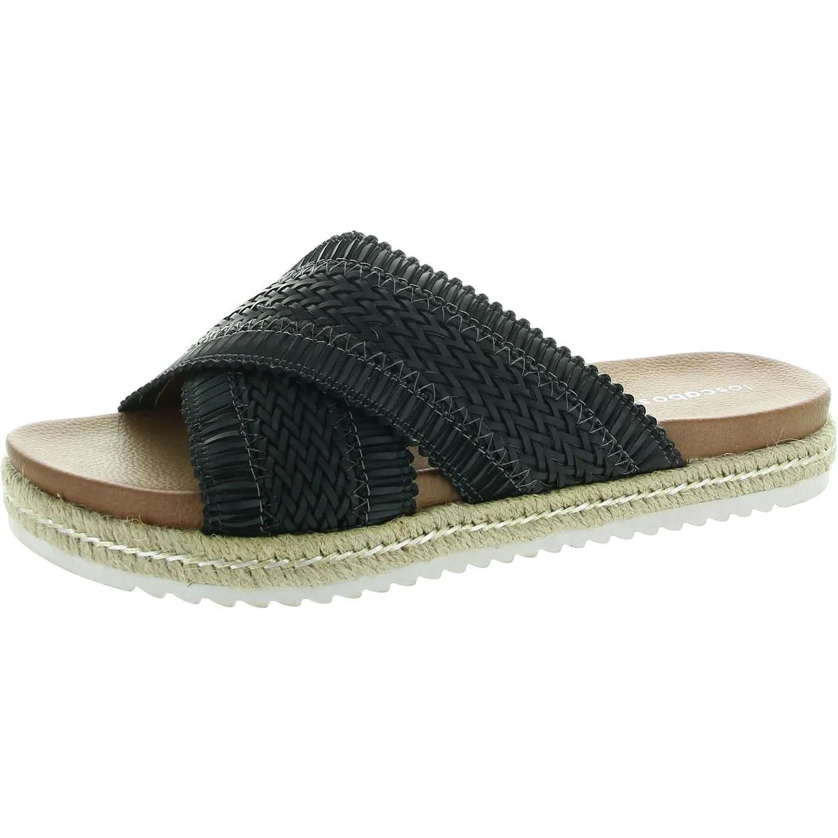 Womens Fringe Slide Sandals