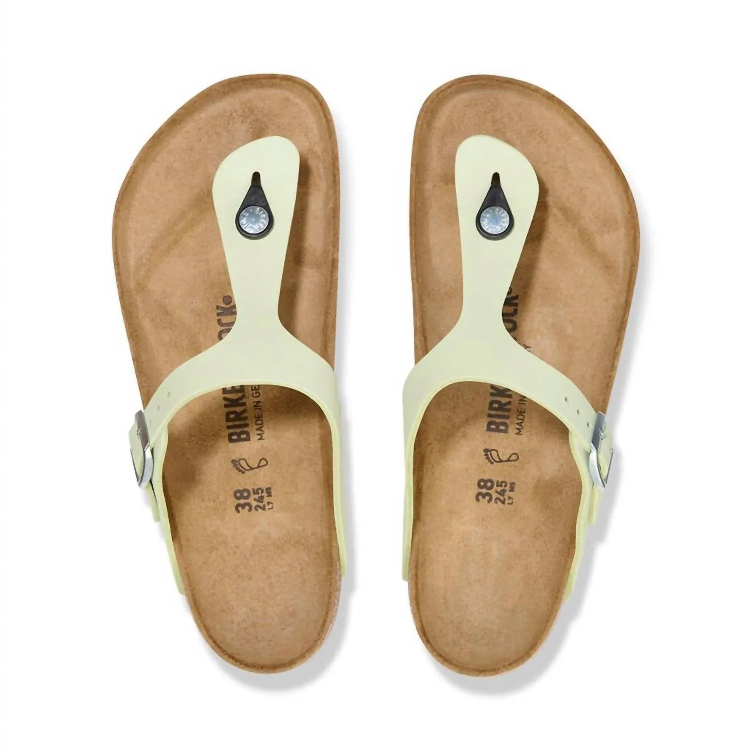 Women's Gizeh Sandal In Lime