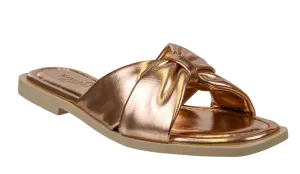 Women's Goa Flat Sandals In Bronze