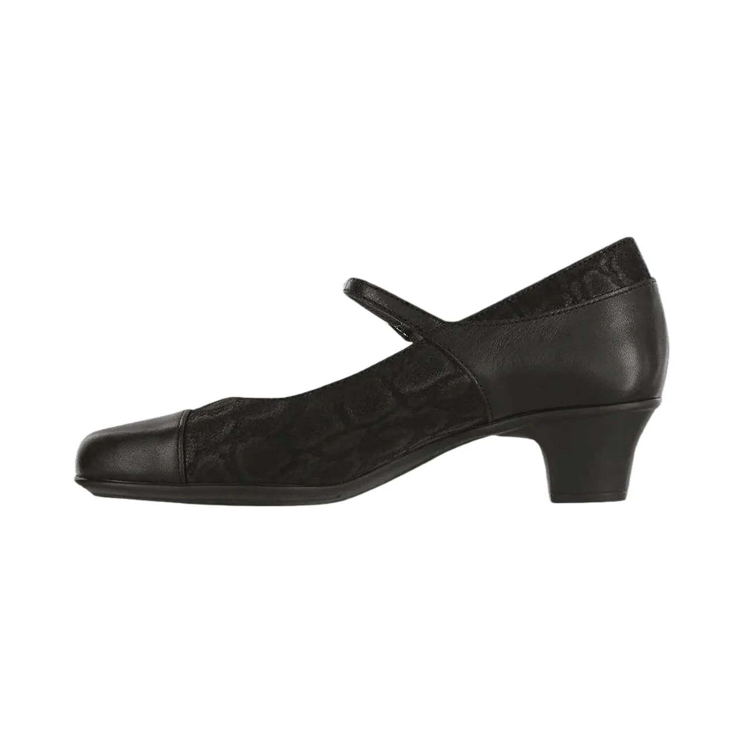 Women's Isabel Heel Sandal In Black/snake