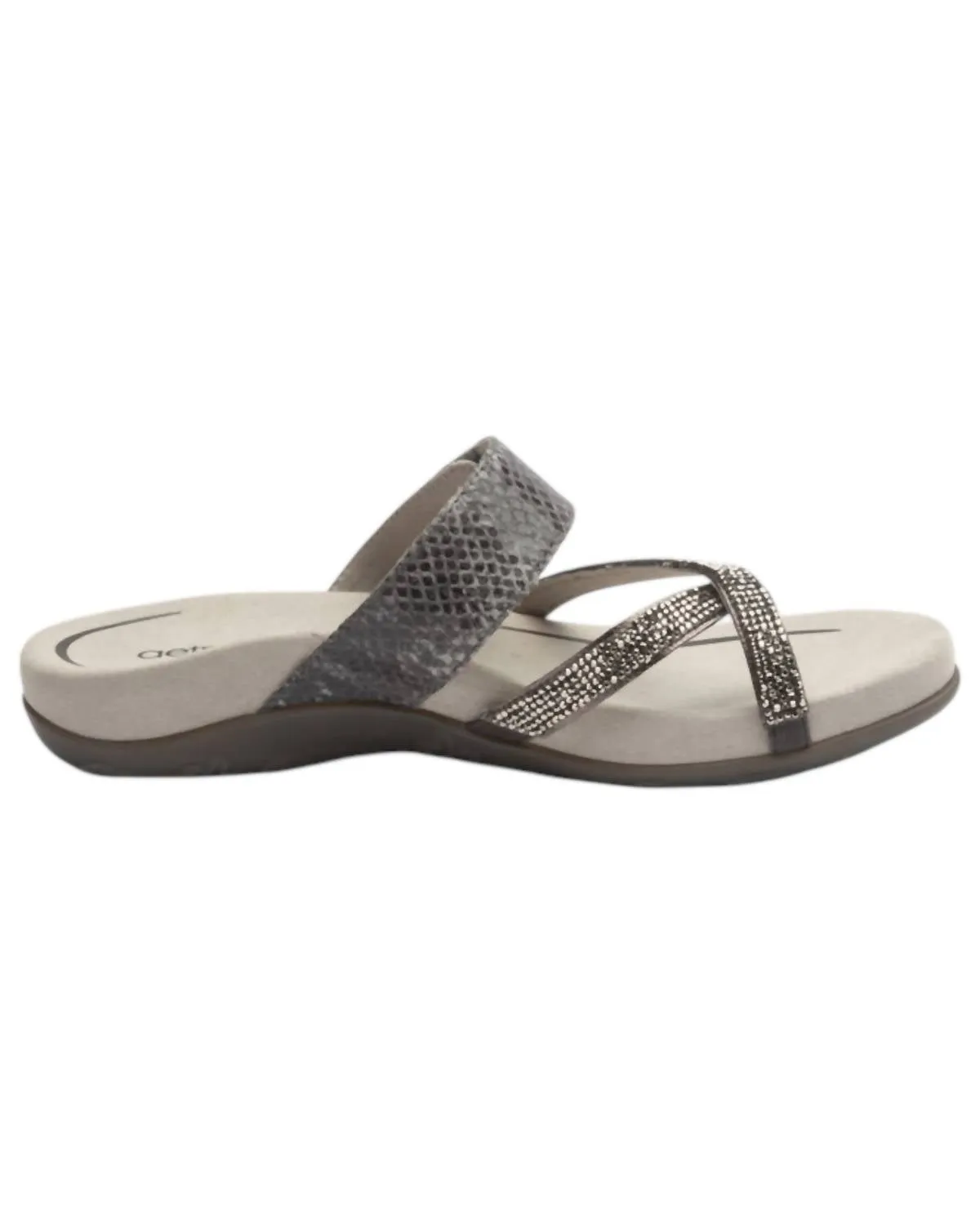 Women's Izzy Sandals In Pewter Sparkle