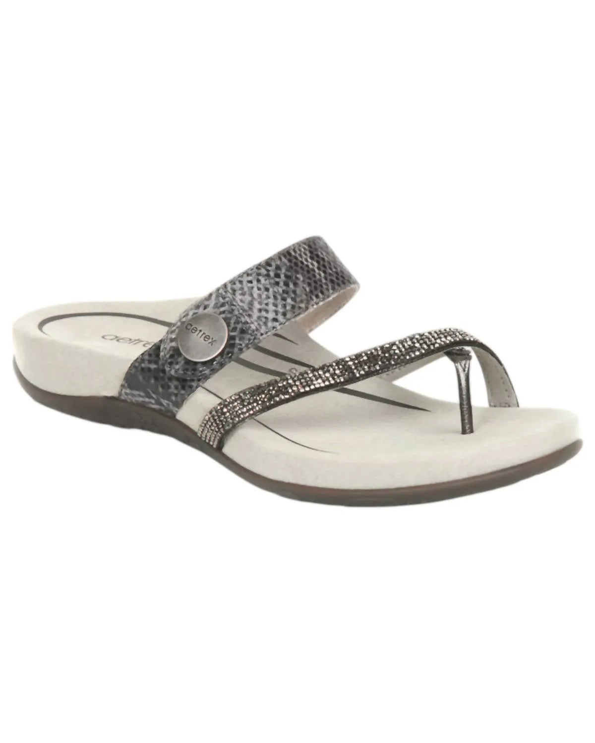 Women's Izzy Sandals In Pewter Sparkle