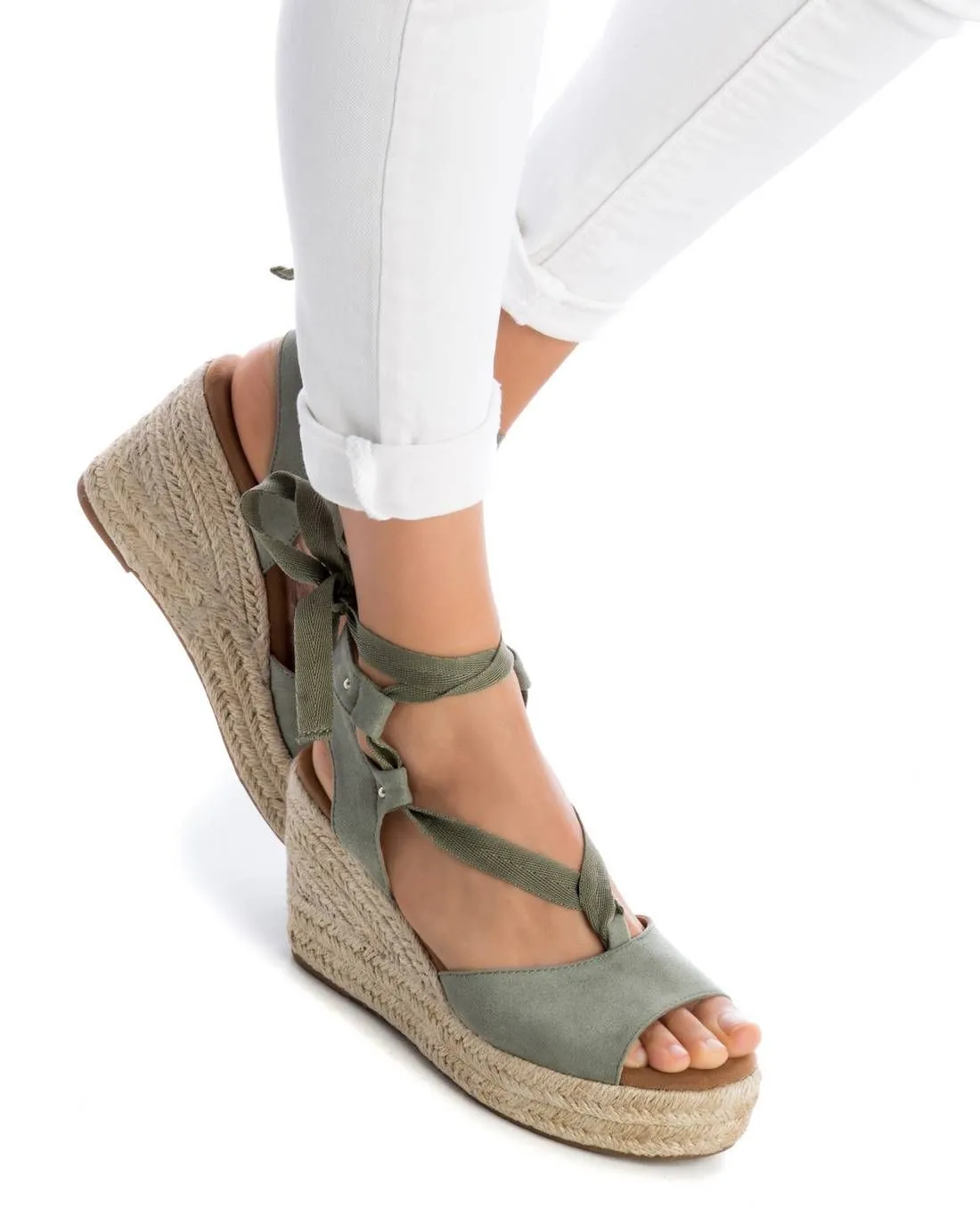 Women's Jute Wedge Sandals By XTI_