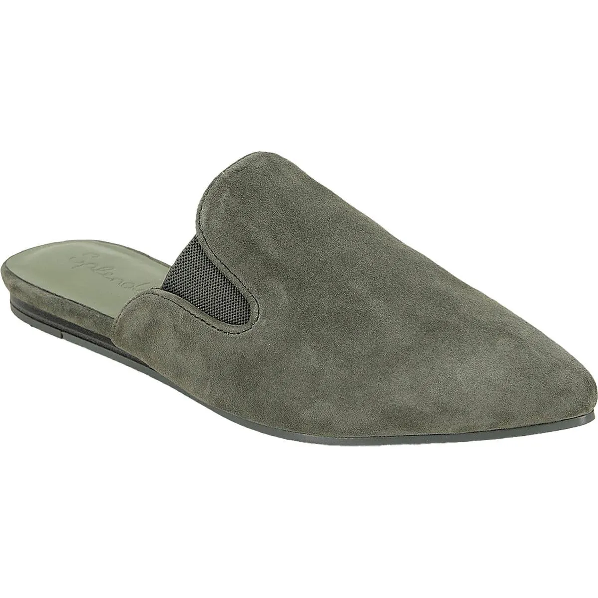 Womens Leather Slides Slide Sandals