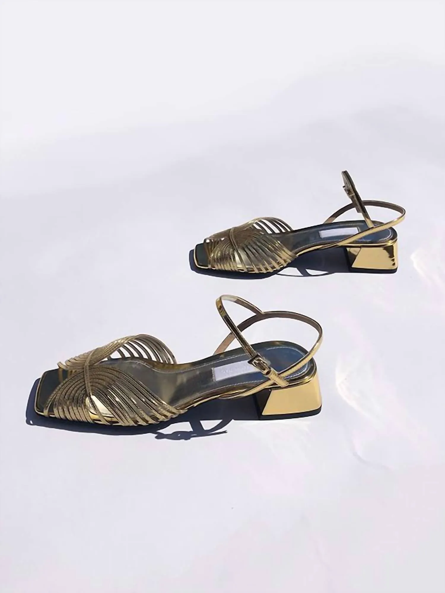 Women's Low 70S Sandals In Gold