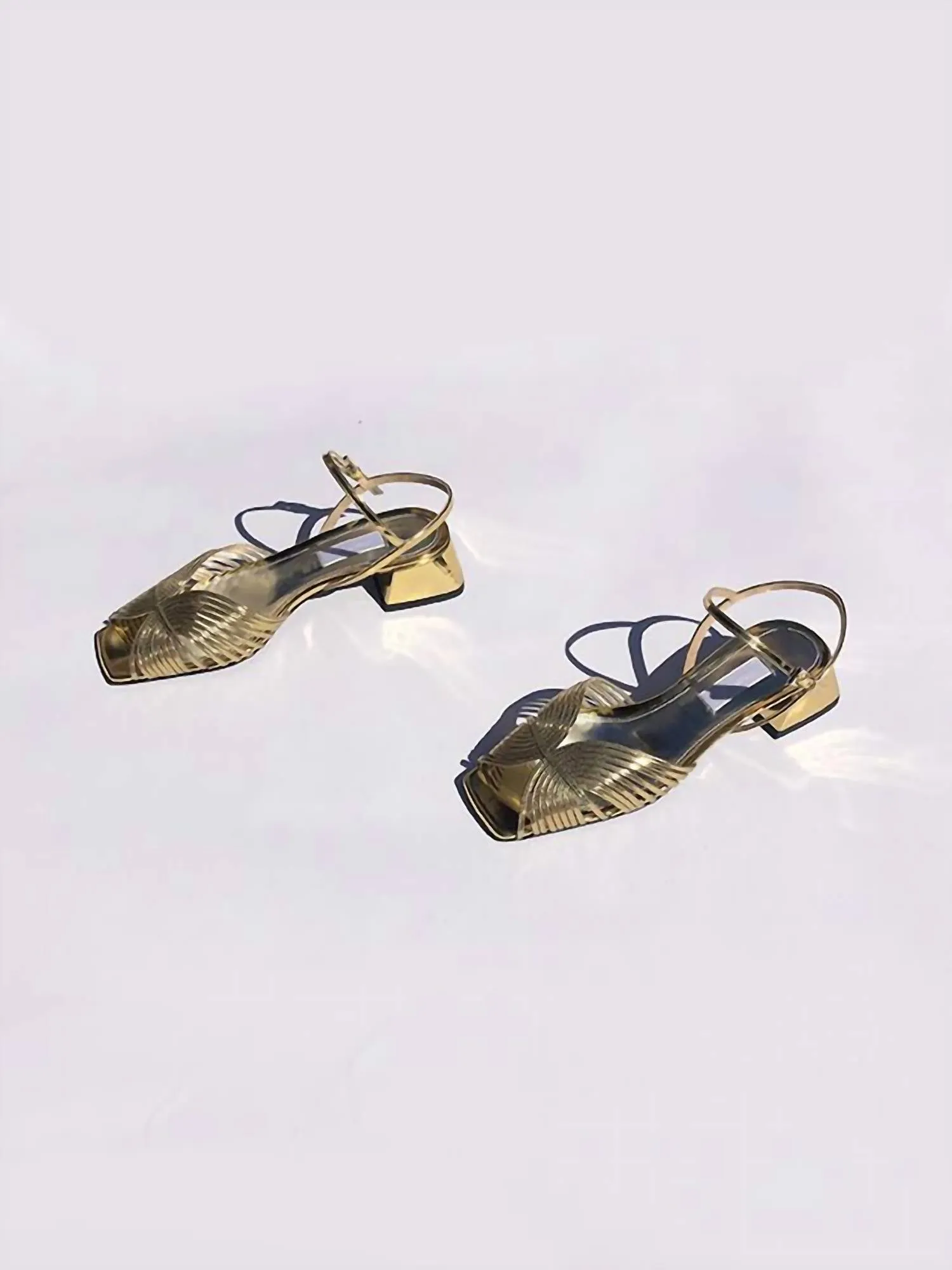 Women's Low 70S Sandals In Gold