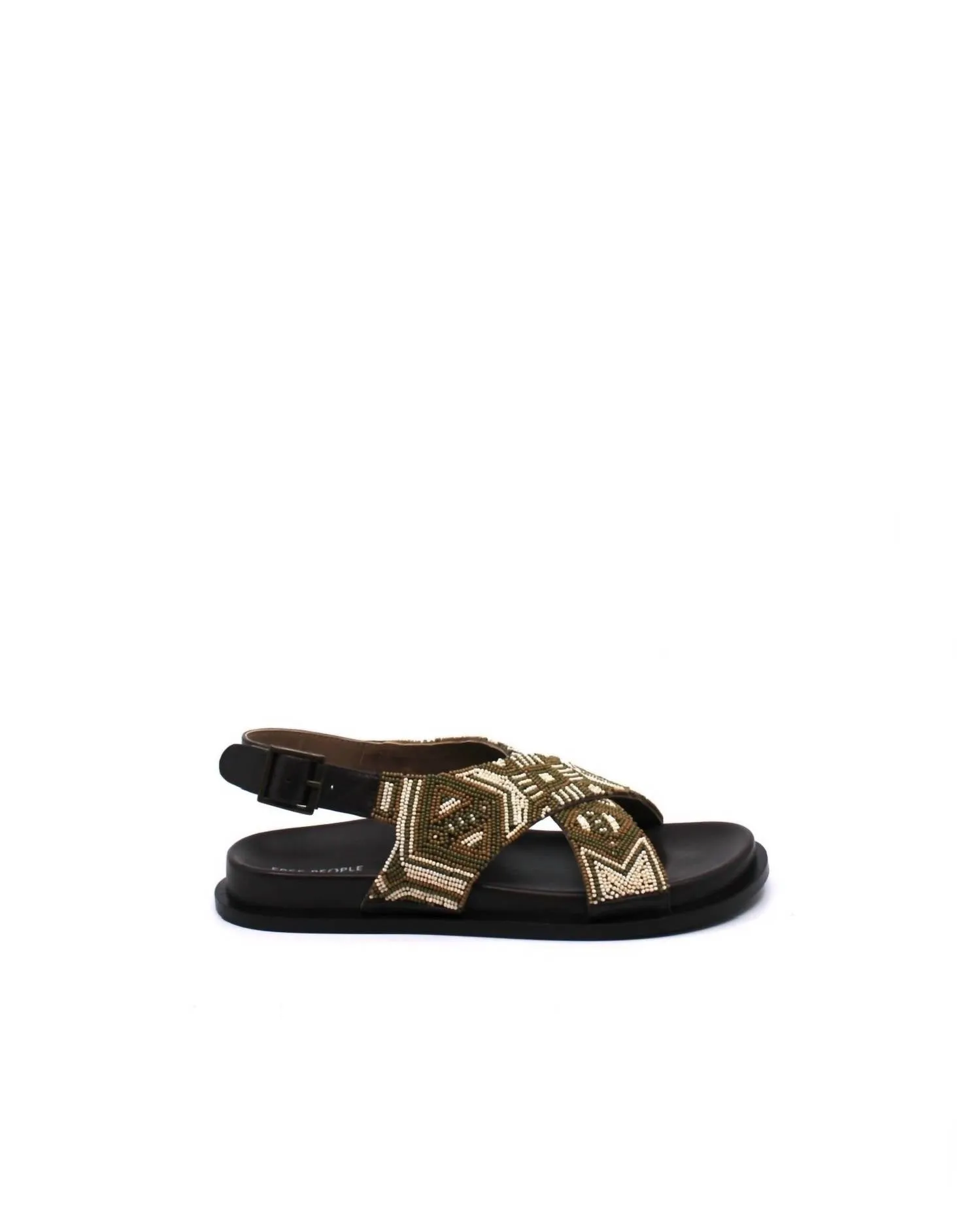 Women's Mali Beaded Sandal In Neutral Multi