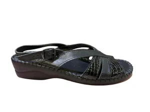Women's Mariel Sandals In Black Leather