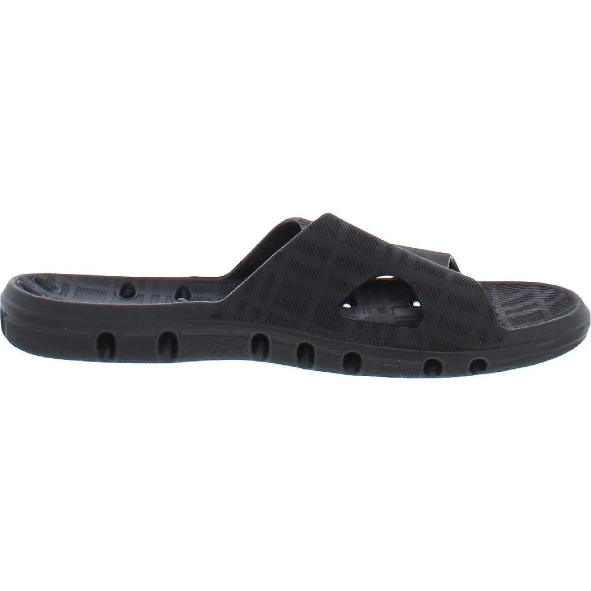 Womens Open Toe Cut-Out Pool Slides