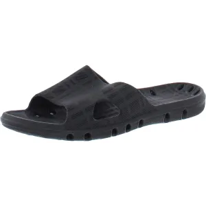 Womens Open Toe Cut-Out Pool Slides